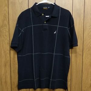 Náutica Dark Blue Polo Men's Medium